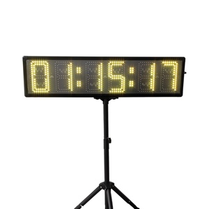 Jhering 8 pollici Hight personaggio singolo lato LED orologio di temporizzazione Sport conto alla rovescia/up Timer con telecomando IR - Product Image 1