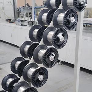 טמפרטורה נמוכה <span class=keywords><strong>pv</strong></span> חוט חוט מכונת עבור <span class=keywords><strong>busbar</strong></span> פוטו-וולטאי 0.16*0.6 מ "מ חומר גלם סולארית