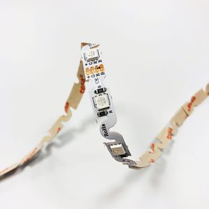 Narrow <strong>PCB</strong> 6MM 7MM 12v 2835 RGB S Type <strong>Led</strong> Strip for Sign Signage Factory in China - Product Image 2