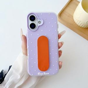 เคสโทรศัพท์มือถือสตรีทแฟชั่นสไตล์เกาหลีสำหรับ iPhone 17 Air 17 PRO MAX ฝาหลังพร้อมสายรัดข้อมือ - Product Image 4