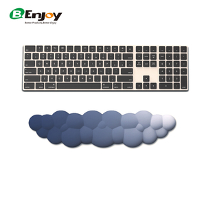 High-Density Memory Foam <strong>Mouse</strong> Pad Anti-Slip Feature Wireless Charging Cute <strong>Keyboard</strong> Cloud Wrist Rest Support for <strong>Computer</strong> <strong>Use</strong> - Product Image 6