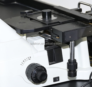 Microscopio metalográfico invertido trinocular con control de computadora de dos piezas - Product Image 6