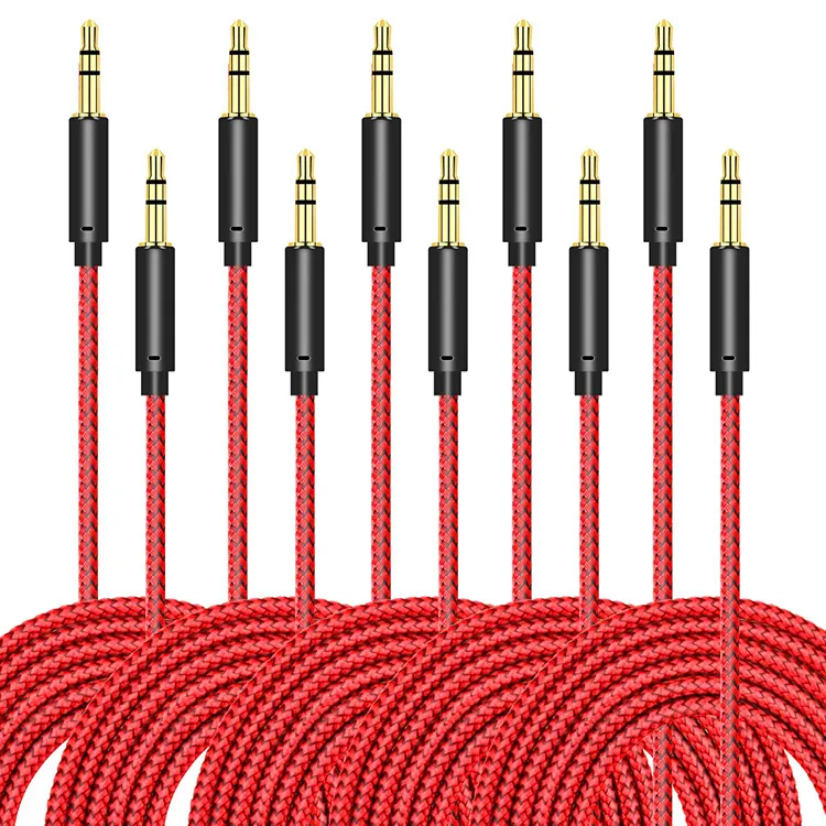 Produtos de classificação superior-tomada premium 3.5mm para jack macho cabo de áudio estéreo