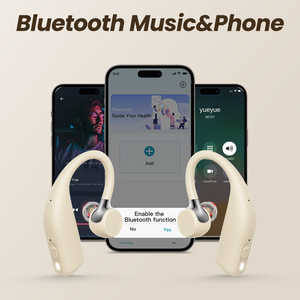 デジタル充電式Bluetooth補聴器用高齢者用サウンドアンプ,ノイズリダクション耳デバイス見えないBTEデザイン - Product Image 5