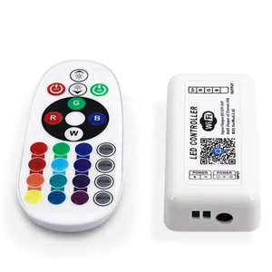 Лидер продаж, беспроводной 24-ключ RGB Tuya WiFi контроллер для умной домашней системы освещения - Product Image 1