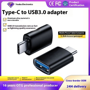 Cavo adattatore USB3.0 OTG per dispositivi Apple PD convertitore per connessione di telefonia Mobile tastiera Mouse per Laptop nuova condizione PC USB-C - Product Image 1