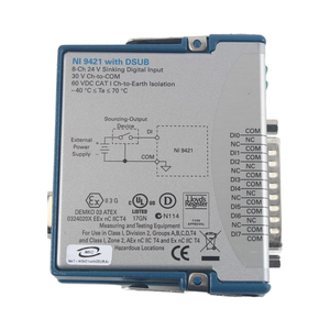 National Instruments NI-9421 CDAQ Digital 779136-01 D-<strong>usb</strong> Connector NI-9402 NI-9862 NI-9870 <strong>Analog</strong> Current <strong>Input</strong> <strong>Module</strong> - Product Image 3