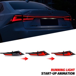 ชิ้นส่วนรถยนต์ไฟท้าย LED สำหรับ Lexus IS250 IS200t IS350 IS300สัญญาณเลี้ยวแบบไดนามิก2014 2020 F - Product Image 3