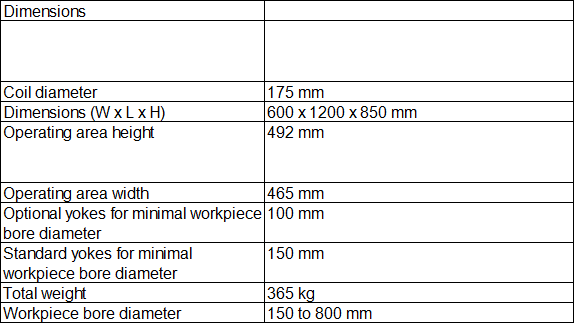 Super large solid workpiece heater TIH L44MB/MV/LV Bearing gear impeller induction heater suitable for non-bearing applications