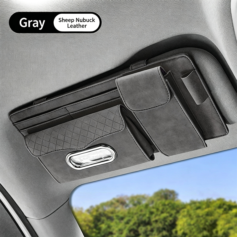 Cuero Nobuck Gris