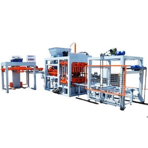 Máquina de hormigón de espuma de cemento con bomba, fabricante de bloques de vibración hidráulica totalmente automática, con sistema de bomba, con sistema de vibración, para uso en el exterior - Product Image 1