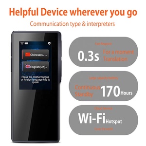 VORMOR T6 High Quality Multi-<strong>Language</strong> Foreign Countries <strong>Language</strong> Translation Machine <strong>Language</strong> Translator Device Voice Translator - Product Image 5