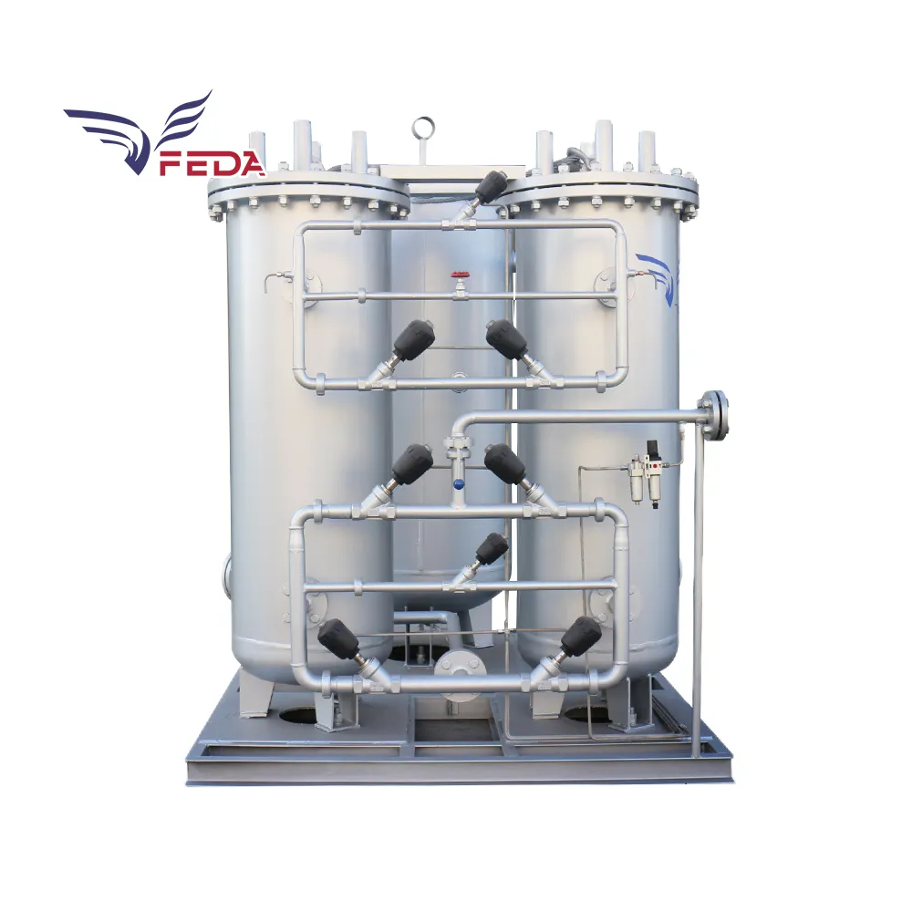 Endüstriyel oksigen yoğunlaştırıcı makine o2 üretim psa oksijen jeneratörü oksijen üretim tesisi