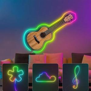 High Quality Magic Color <strong>LED</strong> Neon Smart <strong>Led</strong> Strip Light Addressable <strong>RGB</strong> Light Strip for Tv &amp; Home Decoration - Product Image 4