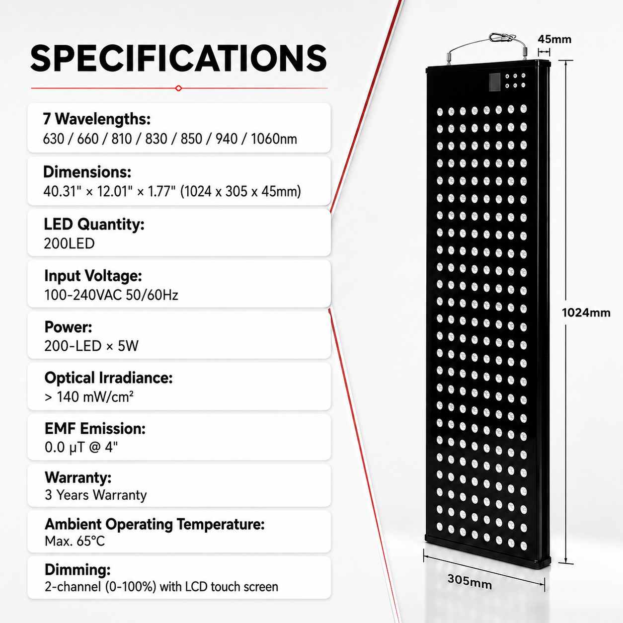 AQU-240 Standard Panel