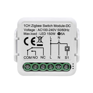 Networking Technology TUYA Dry Contact Smart <strong>Zigbee</strong> Switch Module Works With App <strong>Control</strong> - Product Image 1