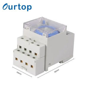 สวิตช์จับเวลา SUL181D ของ ourtop ความแม่นยำสูง100-240VAC แบบอนาล็อกเวลารายวัน3รุ่นพร้อมราง DIN - Product Image 3