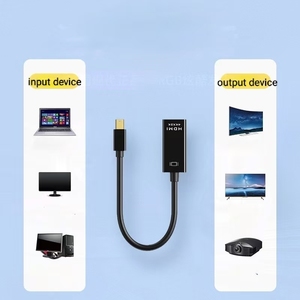 迷你DP至HDMI适配器4k电缆监视器转换器DP至HDMI适配器，适用于苹果MacBook Pro Air笔记本电脑 - Product Image 2