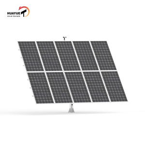 Huayue güneş tracker-HYS-10pv-144-LSD destek özelleştirme güneş izci kiti 2 eksen güneş Pv Tracker - Product Image 1