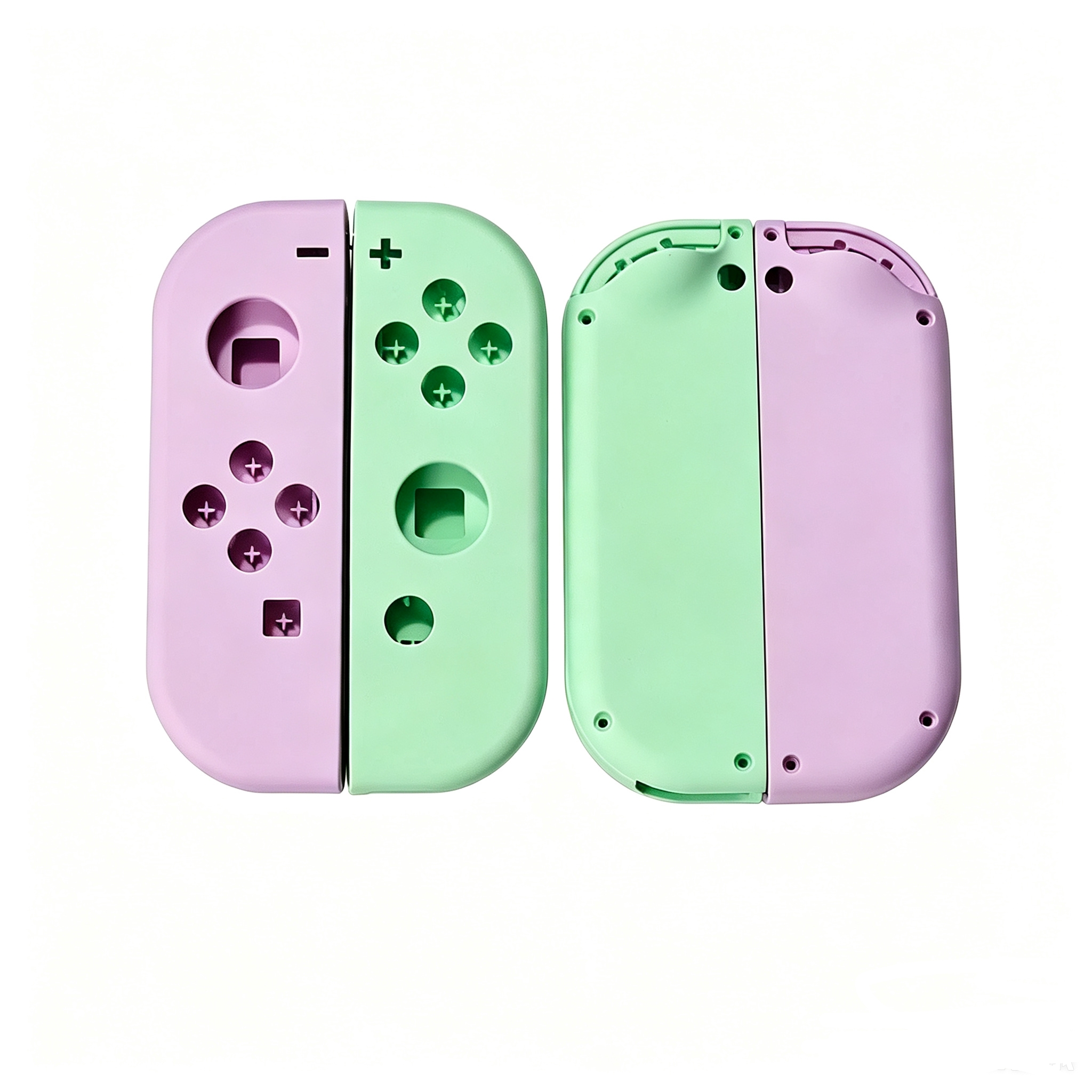 purple green