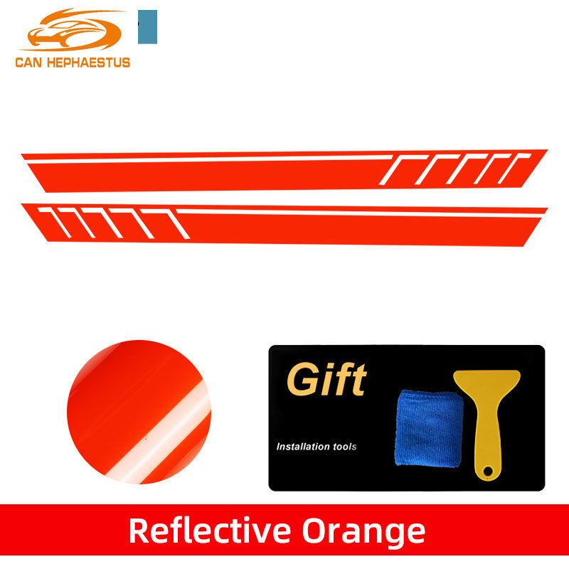 Orange réfléchissant