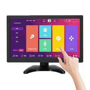 Monitor LCD de 1366x768 con panel táctil Tasa de uso Incluye altavoz Monitor de pantalla táctil capacitiva USB de 5 cables de 13,3 pulgadas - Product Image 1