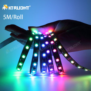 RGB WS2811 WS2812 5050 SMD Светодиодная лента с индивидуальным адресацией Dream Color Smart LED Strip Light - Product Image 1