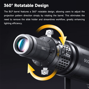 Blp bfp LED Spotlight tập tin đính kèm Bowens mount nhiếp ảnh Ánh sáng ngưng chiếu ống kính sửa đổi ảnh studio phụ kiện - Product Image 6