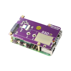 Raspberry Pi 5 PCIE zu M2 HAT Adapter Board NVME M.2 2242 2280 SSD Erweiterungsplatte kompatibel mit Raspberry Pi 5 - Product Image 2