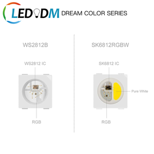 Programmier bare RGBW Dream Color LED-Streifen leuchte 5V 12V 24V RGB IC-Garantie WS2811 DMX512 60LED 144LED Adressierbarer RGB-LED-Streifen - Product Image 2