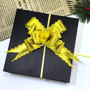 Các Loại Màu Sắc Sóng Cạnh Kim Loại Bướm Kéo Bow Trang Trí Quà Tặng Ruy Băng Cho Gói Quà Tặng Sinh Nhật Đám Cưới - Product Image 1