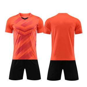 大人用子供カスタム昇華スポーツユニフォームサッカーキット高品質タイ2022サッカージャージユニフォームセット - Product Image 5