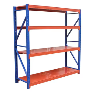 Estantería de almacenamiento multifuncional de Servicio Ligero, sistema de estantería de almacén de estante de Servicio Ligero sin pernos de acero - Product Image 1