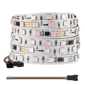 12V WS2811 LED strisce LED 5m IP20 RGB luci di colore sogno 30 LED/m con illuminazione di vacanza telecomando