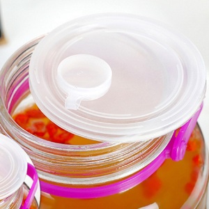 10L 15L 20L 25L บ้านปรุงรสและหมักโถเก็บแก้วที่มีฝาปิดปล่อยอากาศและฝาจับสกรู - Product Image 2