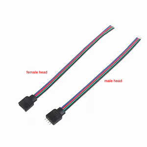 สาย RGB สำหรับไฟ LED สายทองแดง4P-8P 22AWG-16AWG สายต่อหุ้มฉนวนพีวีซี5P-7P - Product Image 6