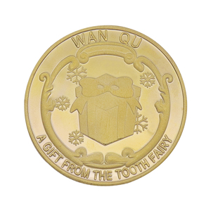 Custom Metal Christmas <strong>Gift</strong> Souvenir Custom Enamel Coin Zinc Alloy Challenge Coin Santa Christmas Coin With <strong>Gift</strong> Box - Product Image 5