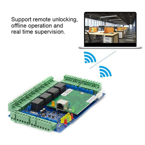 Tcp/ip Viertüriges Zugangs kontroll panel Smartcard Rfid Access Control System Access Control Board
