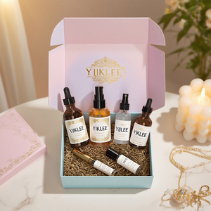 Biểu Tượng Tùy Chỉnh Vẻ Đẹp Sản Phẩm Thiết Lập Bưu Phẩm Hộp Tinh Dầu Nhỏ Giọt Bộ Vận Chuyển Hộp Quà Tặng Thiết Lập Cho Dầu Gội Đầu Và Điều Hòa - Product Image 1