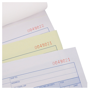 Tùy chỉnh carbonless trùng lặp hình thức mua hàng nhận cuốn sách in hóa đơn cuốn sách 100 bản sao bán hàng đặt hàng - Product Image 2