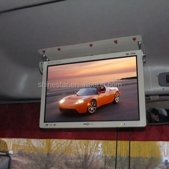 Singrain-torche vidéo LED 18.5 "/19", écran LCD pour toit, lecteur multimédia avec montage arrière
