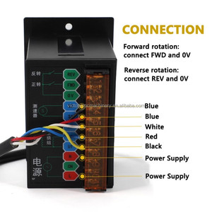 6W-250W UX-52 6 Pin Display digitale intelligente regolatore di velocità regolatore regolatore di velocità regolabile regolatore del motore - Product Image 3