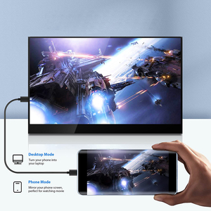 Monitor de pantalla táctil portátil Pantalla IPS Full HD 15,8 P de 1080 pulgadas con altavoz Segunda pantalla de computadora dual para libro Laptop PC - Product Image 4
