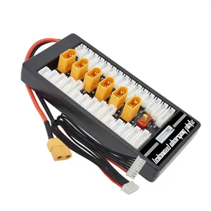 2S-6SマルチプラグXT60 XT30 Lipoパラレルプレート充電ボードプラスチックRCバッテリーツールキットISDT B6AC B6充電器用 - Product Image 1