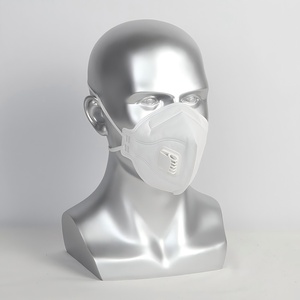 Masker <span class=keywords><strong>Respirator</strong></span> sekali pakai dapat digunakan kembali Premium 6ply FFP3 masker debu grosir dengan bando katup pernapasan aliran halus gaya - Product Image 3