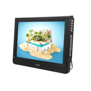12 inç taşınabilir LCD renkli Analog TV Mini dijital TFT mobil TV monitörü uzaktan kumanda desteği MMC AVI MP3 abd ab tak - Product Image 6
