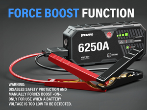 3400a Mạnh Mẽ Khẩn Cấp Xe Nhảy Khởi Động <span class=keywords><strong>Kit</strong></span> Xe Pin Sạc 16000MAh Nhanh Chóng Xe Bắt Đầu Nhảy Gói Tăng Cộng Với Hộp Nhảy - Product Image 3