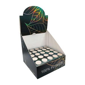 Cajas de embalaje de cartón pequeñas para mostrador impreso personalizado para tienda de preenrollado, caja de exhibición de mostrador de cartón - Product Image 1