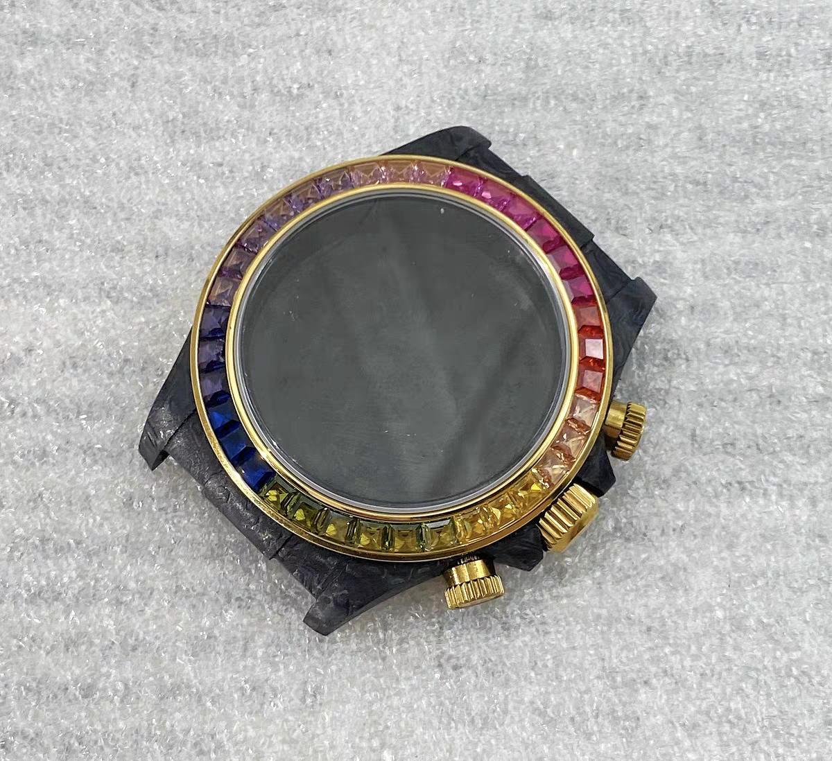 Diamante negro de colores