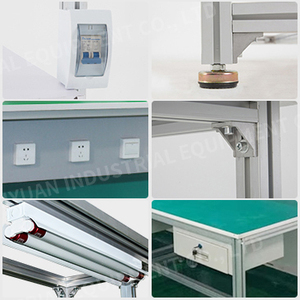 Factory Heavy Duty 10ft Esd Workshop Tool Lab Steel Phone <strong>Computer</strong> Repair Laboratory <strong>Assembly</strong> Line Aluminum Workbench - Product Image 3